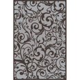 thumbnail image 1 of Radici 1845-0024-GREY Pisa Round Grey Contemporary Turkey Area Rug- 5 ft. 3 in., 1 of 1