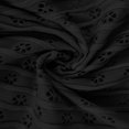 thumbnail image 7 of USNSM Men's Summer Solid Color Short Sleeve Button Hollow Jacquard Cardigan Blouse Shirt Comfort Breathable Lapel Blouse Shirt Black L, 7 of 7