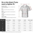 thumbnail image 4 of Picia Snake Gentle Cotton Regular Fit Short Sleeve Casual Hawaiian Shirt for Men-X-Large, 4 of 9