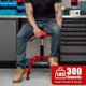 thumbnail image 3 of Taburete Shop FreekyFit ajustable 62-76 cm (136 kg), color rojo, 3 of 9