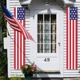 thumbnail image 6 of NovaStitch 4th of July Patriotic Decor Door Banner USA Independence American Flag Banners Hanging Decorations American Flag Banners Porch Sign for Yard Indoor Outdoor Supplies, 6 of 7