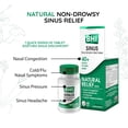 thumbnail image 3 of Tabletas para aliviar la congestión BHI Sinus Natural 100 tabletas, 3 of 5
