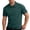 Green, variant on Mens Polo Shirts Casual Business Short Sleeve Summer Tees Lapel Button Fashion Breathable Golf T Shirt (XL, Black)