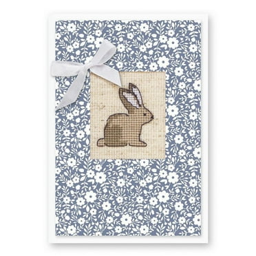 Post Card with Cross Stitch SP-65