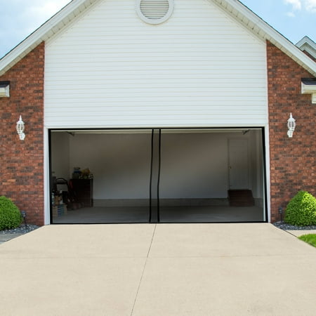 Magnetic Garage Door Screen For Two Car Garage Heavy Duty