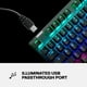 thumbnail image 5 of Teclado Mecánico para Juegos SteelSeries Apex 7 Pantalla Inteligente OLED Paso USB Controles Multimedia Lineal Silencioso Retroiluminación RGB Interruptor Rojo, 5 of 7