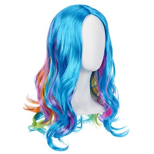 Peluca Rainbow High Rainbow de 18 pulgadas para niñas 572534EUC