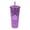 A, variant on 24oz Double Wall Textured Tumbler with Lid and Straw, Reusable Cold Drink Cup