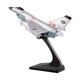 thumbnail image 2 of 1/50 para J-10 Diecast Stand Fuerte Miniatura Movimiento hacia adelante Tirando hacia atrás Modelo de para mostrar Plata Hugo avión de combate, 2 of 9