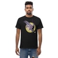 thumbnail image 3 of Bat Doodle Bad Moon Unisex graphic t-shirt, 3 of 9