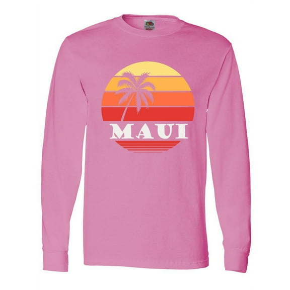 Inktastic Maui Hawaii Vacation Long Sleeve T-Shirt