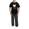 thumbnail image 5 of CafePress - Molar Bear Polar Tooth Bear Pajamas - Men's Dark Loose Fit Cotton Pajama Set, 5 of 7