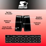 Starter Men’s and Big Men’s Active Performance Boxer Briefs, 6-Pack, Sizes S-5X