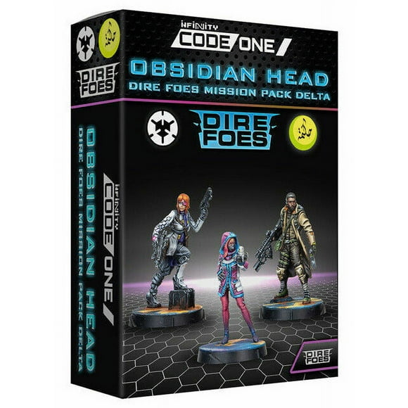 Infinity: CodeOne: Dire Foes Mission Pack Delta: Obsidian Head