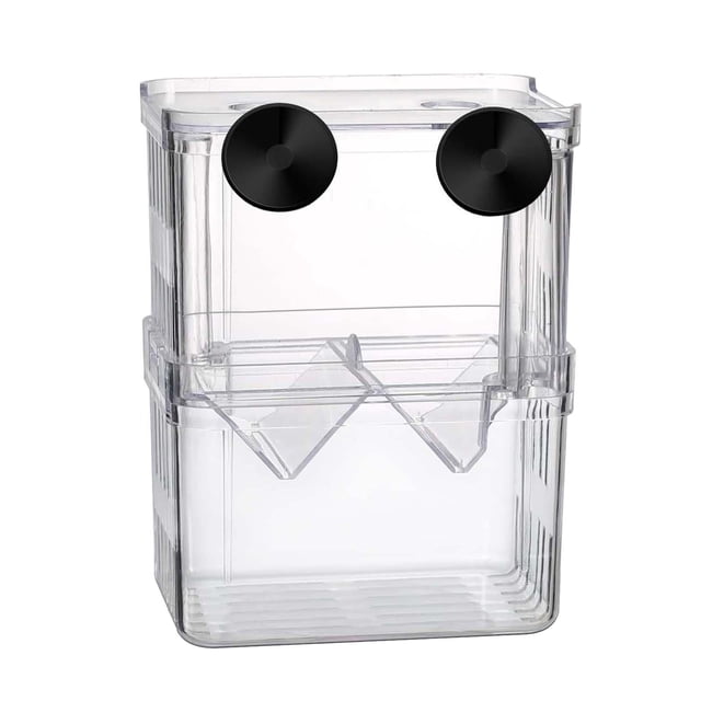 GROWTH TANK Breeding Box Turtle Habitat Easy Feeding Playing Box Tank Box