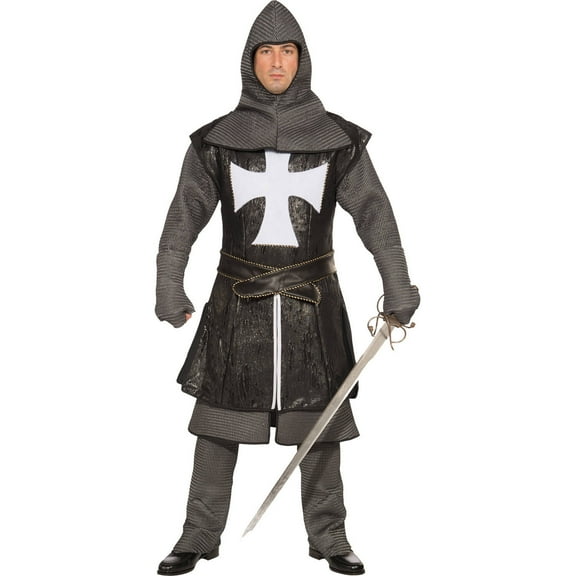 Forum Novelties Medieval Black Knight Costume Adult Small Male