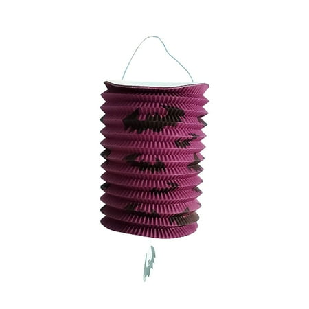 

RSKK Halloween Organ Lantern Folding Telescopic Hairdryer Halloween Organ Light Paper Light Bar Ktv Decorative Supplies Folding Telescopic Air Duct Hangs