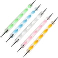 thumbnail image 1 of Dotting Pen, Nail Art Dotting Tools, Nail Art Sculpting Pen Dual Tip, 5 Pieces Nail Art Drawing Painting Dotting Pen Tools,For Nail Design Marbling Tool, 1 of 5