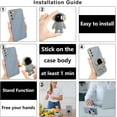 thumbnail image 3 of Galaxy Note 20 Case for Astronaut Stand, Designed for 6D Electroplated Galaxy Note 20 4G/5G Phone Case,Soft TPU Protective Shockproof Flexible Samsung Galaxy Note 20 Case 6.7 inch,Blue, 3 of 14