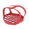 thumbnail image 4 of 2X Silicone Sling Lifter Accessories Compatible with Instant Pot 6 Qt and 8 Qt, and Other Brand Pressure Cookers, Red,2 * cooker shelf,red, 4 of 8