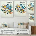 thumbnail image 4 of Designart Hexagon And Circular Abstract III Canvas Wall Art, 4 of 5