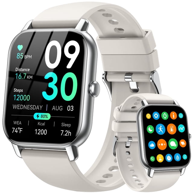 Smartwatch Mindimp con pantalla HD de 1,85" y Bluetooth IP68