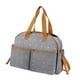 thumbnail image 5 of Bolsa organizadora de pañales, elegante, bolso de mano, multifunción, bolsa de pañales de viaje para bebé, bolsa de pañales para viajes, biberón para Gris, 5 of 8