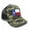 Camouflage, variant on Texas Flag Hat for Men and Women – Lone Star Snapback Trucker Baseball Cap by International Tie (Navy/White)