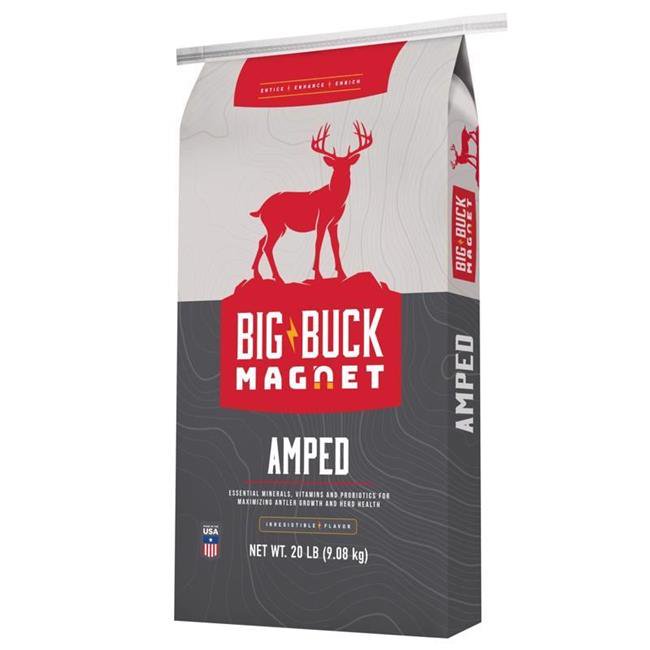 Big Buck Magnet 7051428 Amped Mineral Attractant Granules for Deer 20 lbs