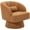 Teddy Fleece | Brown, variant on LIZHOUMIL Velvet/Teddy Swivel Barrel Chair, 360° Rotating Lounge Seat