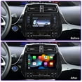 thumbnail image 4 of RoverOne 8GB+128GB Car Radio Bluetooth CarPlay GPS Navigation Stereo for Toyota Prius XW50 2015-2020, 4 of 4