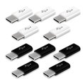 thumbnail image 2 of HESHENG 10 Pcs USB 3.1 USB-C Type C Male to Micro USB Female Adapter Converter, 2 of 3