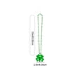 thumbnail image 3 of LEFTHIGH Home St. Patrick's Day Light Up Necklace LED Green Shamrock Bead Necklaces Glowing Party Accessories Irish Festival Favors Home Decor, 3 of 7