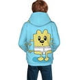 thumbnail image 3 of Wow Wow Wubbzy Teen Boys Girls Hoodies 3D Printed Hooded Sweatshirts for Kids Long Sleeve Casual Unisex Pullovers with Pockets, 3 of 8