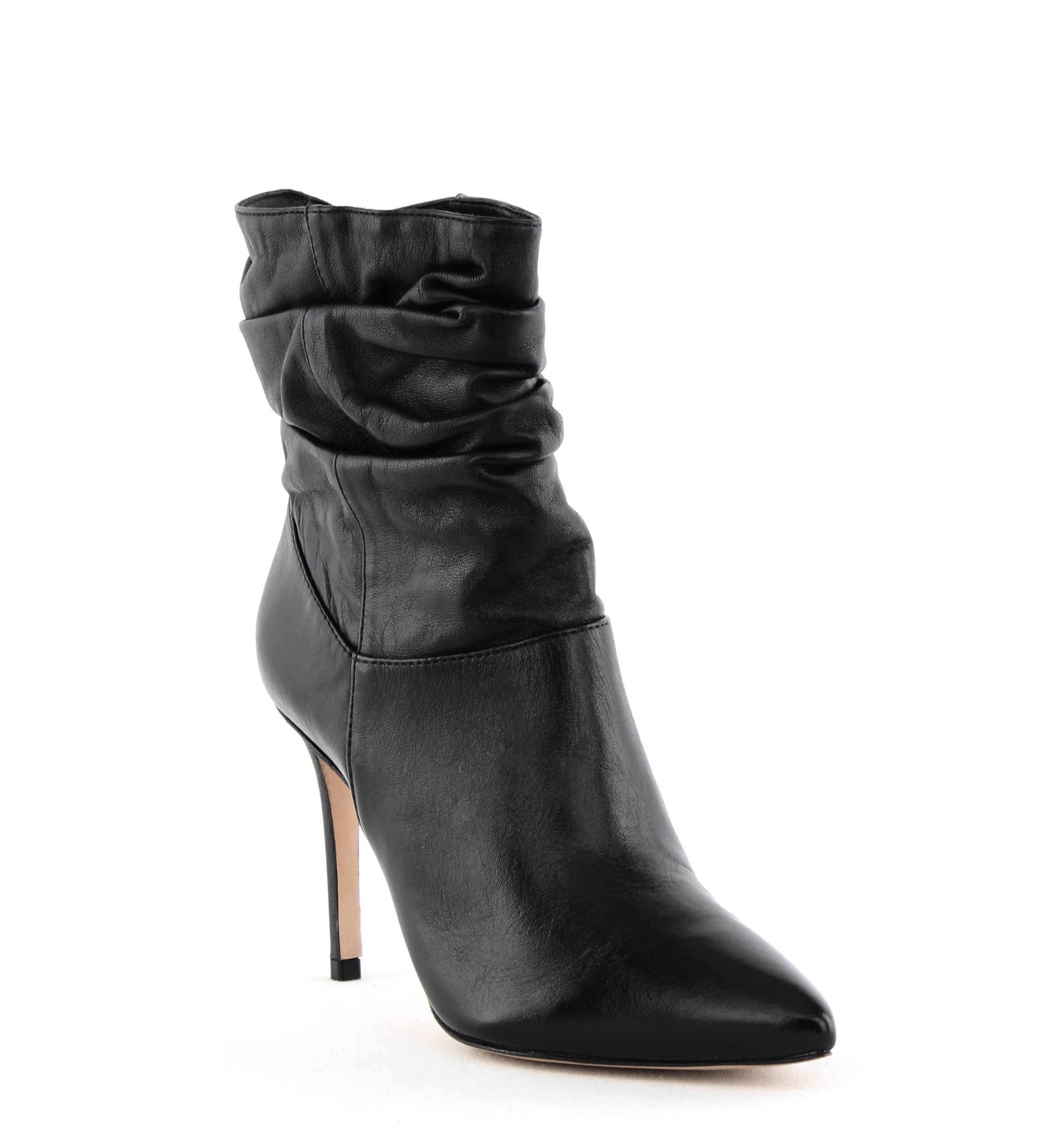 schutz black booties