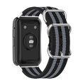 thumbnail image 3 of facefd Smart Watch Replacement Strap Adjustable Band Woven Colorful Wristband Repair Parts Compatible with Watch FIT Accessories Black gray, 3 of 5