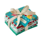 The Pioneer Woman 21" x 18" Cotton Cookie Toss Precut Sewing & Craft Fabric Bundle, 6 Pieces