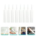 thumbnail image 6 of YEAHIBABY 8Pcs White Caulking Tubes Plastic Reusable Sealant Tubes for Home Kitchen Bathroom Cracks, 6 of 6