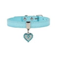 thumbnail image 1 of Dog Collar Pet Buckle Dog Chain Cute Pet Peach Heart Dog Collar Rope, 1 of 5