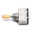 thumbnail image 5 of 2X Solid Knob Shaft Box Style for 3 Way Pickup Toggle Switch, Beige Tip, 5 of 5
