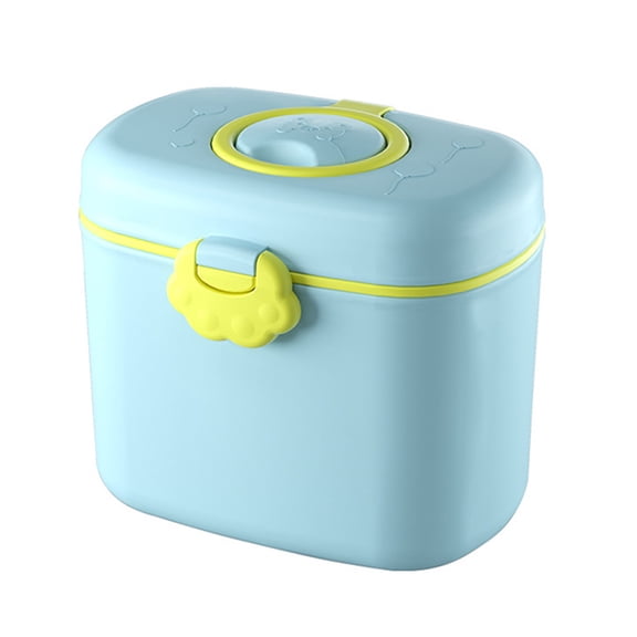 OIUR 380/550ML Portable Milk Powder Storage Box Leak-Proof Baby Formulas Dispenser Outdoor Travel Sealed Food Snack Storage Container