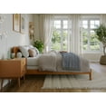 thumbnail image 4 of AFI Orlando Full Solid Wood Foundation Bed, Light Toffee, 4 of 12