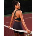 thumbnail image 4 of Sujetador deportivo RUNNING GIRL con soporte de alto impacto negro, talla M, 4 of 6