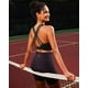 thumbnail image 4 of Sujetador deportivo RUNNING GIRL con soporte de alto impacto negro, talla M, 4 of 6