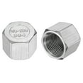 thumbnail image 1 of 2 Pcs Embout Hexagonal 304 Écrou en Acier Inoxydable, Raccord Femelle 3/8 Pouces, 1 of 7