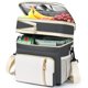 thumbnail image 1 of Lunch Box BAGNN, bolsa térmica expandible, aislante, 16 L, gris, 1 of 9