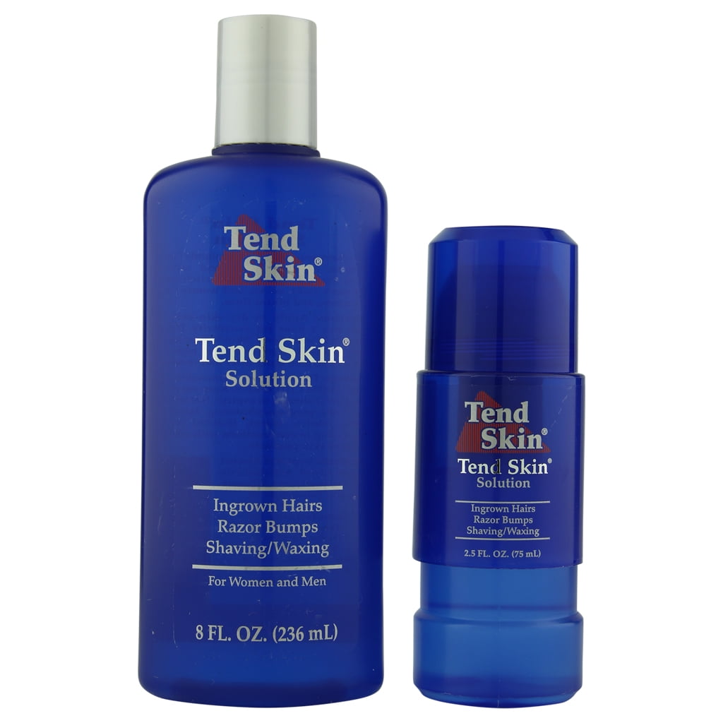 Tend Skin Liquid 8 oz & Liquid Refillable RollOn 2.5 oz
