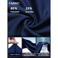 thumbnail image 5 of NELEUS Womens 31" Wide Leg Pants Athletic Yoga Leggings Casual Sweatpants Stretch Dress with Pockets,Navy Blue,US Size S, 5 of 11