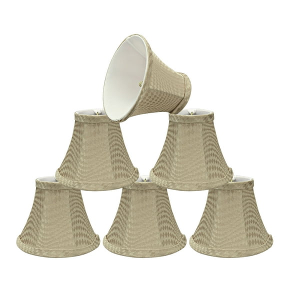 Aspen Creative Corporation 13'' Fabric Bell Lamp Shade (Set of 6)