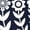 NAVY, variant on Instant Message - Floral Menorah Short Sleeve Graphic T-Shirt